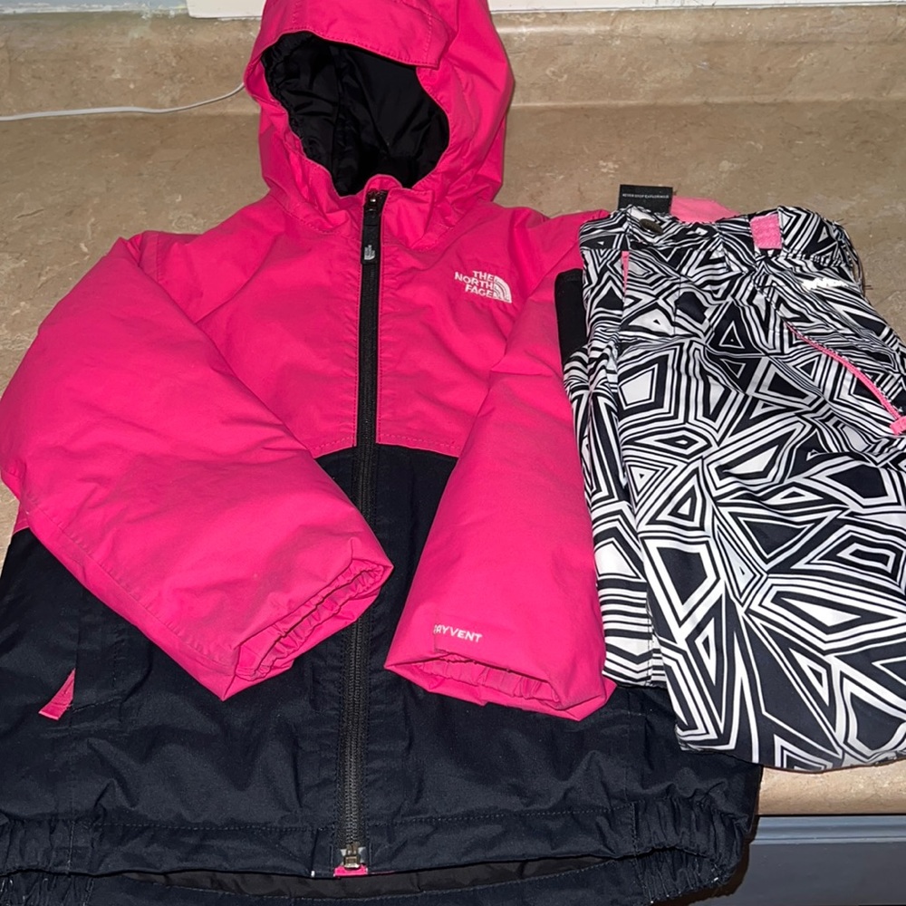 North Face Jacket and Snow Pants